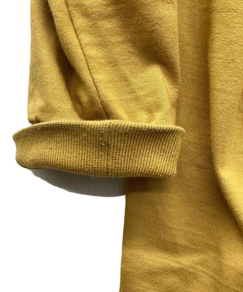 RICK OWENS（リックオウエンス）RICK OWENS (リックオウエンス) ロングスリーブカットソー イエロー サイズ:Mの古着・服飾アイテム