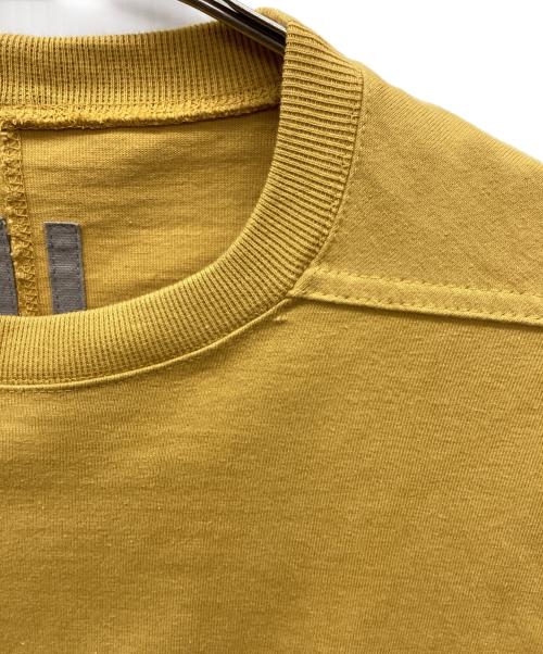 RICK OWENS（リックオウエンス）RICK OWENS (リックオウエンス) ロングスリーブカットソー イエロー サイズ:Mの古着・服飾アイテム