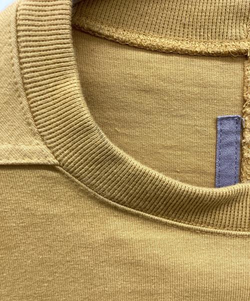 RICK OWENS（リックオウエンス）RICK OWENS (リックオウエンス) ロングスリーブカットソー イエロー サイズ:Mの古着・服飾アイテム