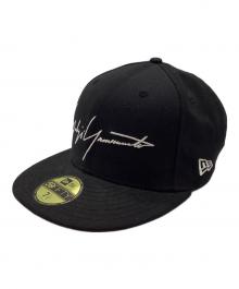 YOHJI YAMAMOTO×New Era（ヨウジヤマモト×ニューエラ）の古着「キャップ」｜ブラック