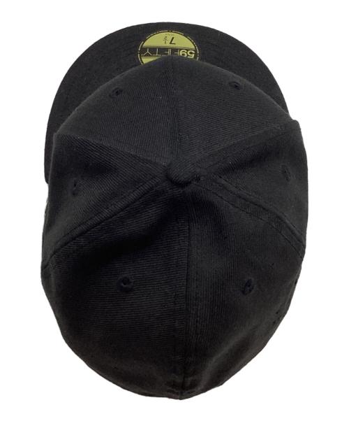 YOHJI YAMAMOTO（ヨウジヤマモト）YOHJI YAMAMOTO (ヨウジヤマモト) New Era (ニューエラ) キャップ ブラック サイズ:7　1/2の古着・服飾アイテム