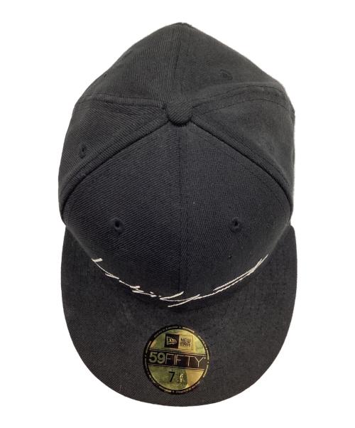 YOHJI YAMAMOTO（ヨウジヤマモト）YOHJI YAMAMOTO (ヨウジヤマモト) New Era (ニューエラ) キャップ ブラック サイズ:7　1/2の古着・服飾アイテム