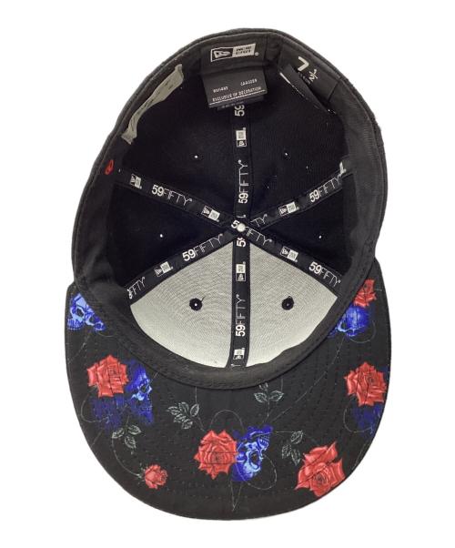 YOHJI YAMAMOTO（ヨウジヤマモト）YOHJI YAMAMOTO (ヨウジヤマモト) New Era (ニューエラ) キャップ ブラック サイズ:7　1/2の古着・服飾アイテム