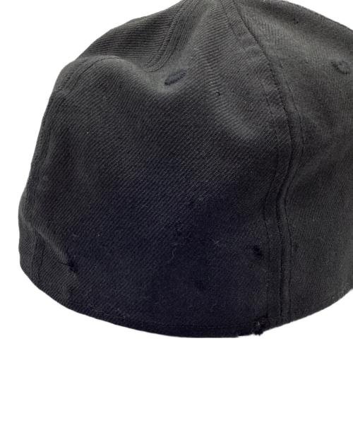 YOHJI YAMAMOTO（ヨウジヤマモト）YOHJI YAMAMOTO (ヨウジヤマモト) New Era (ニューエラ) キャップ ブラック サイズ:7　1/2の古着・服飾アイテム