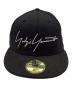 YOHJI YAMAMOTO (ヨウジヤマモト) New Era (ニューエラ) キャップ ブラック サイズ:7　1/2：6000円