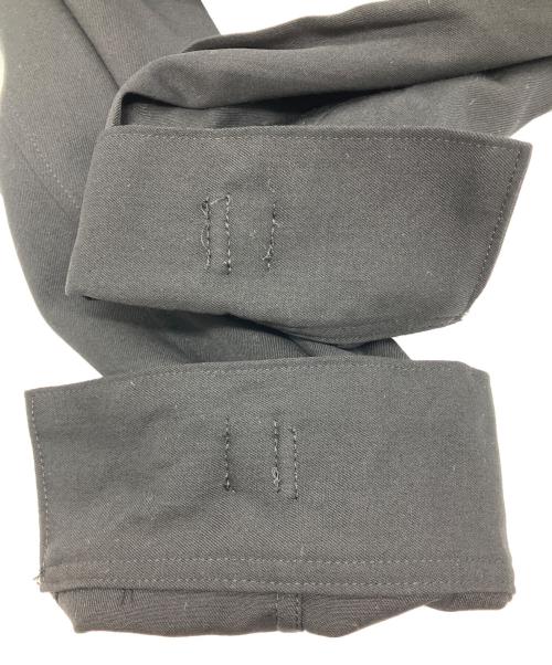 Yohji Yamamoto pour homme（ヨウジヤマモト プールオム）Yohji Yamamoto pour homme (ヨウジヤマモト プールオム) REPLICA 1991-1992AW　スタンドカラーシャツジャケット ブラック サイズ:2の古着・服飾アイテム