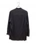 Yohji Yamamoto pour homme (ヨウジヤマモト プールオム) テンセルローン スタンド襟 ウィングカラーシャツ ブラック サイズ:2：21000円