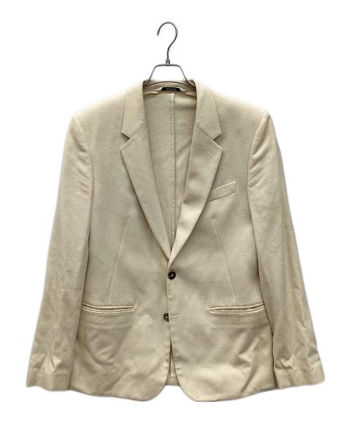 Maison Margiela（メゾンマルジェラ）Maison Margiela (メゾンマルジェラ) ネップ加工テーラードジャケット ベージュ サイズ:48の古着・服飾アイテム