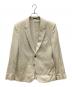 Maison Margiela（メゾンマルジェラ）の古着「ネップ加工テーラードジャケット」｜ベージュ
