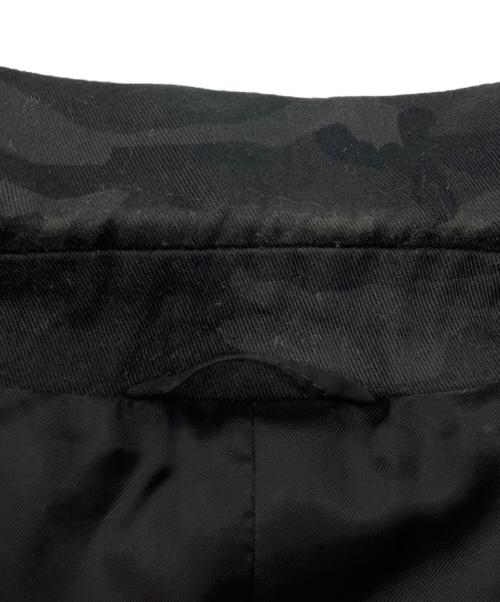 RAF SIMONS（ラフシモンズ）RAF SIMONS (ラフシモンズ) STERLING RUBY STRIPE JACKET テーラードジャケット ブラック サイズ:46の古着・服飾アイテム