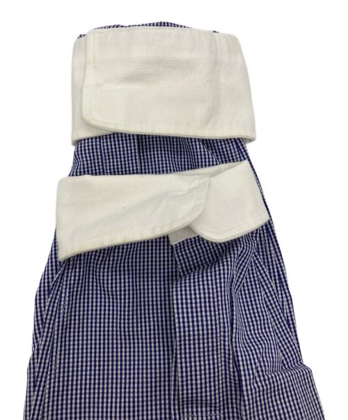 COMME des GARCONS HOMME（コムデギャルソン オム）COMME des GARCONS HOMME (コムデギャルソン オム) 丸襟シャツ ブルー サイズ:Mの古着・服飾アイテム