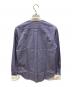 COMME des GARCONS HOMME (コムデギャルソン オム) 丸襟シャツ ブルー サイズ:M：10000円