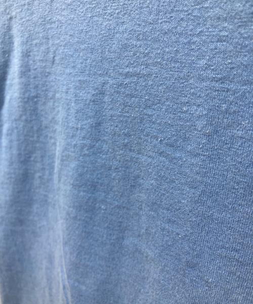 THE REAL McCOY'S（ザ・リアルマッコイズ）THE REAL McCOY'S (ザ・リアルマッコイズ) プリントTシャツ ブルー サイズ:40の古着・服飾アイテム