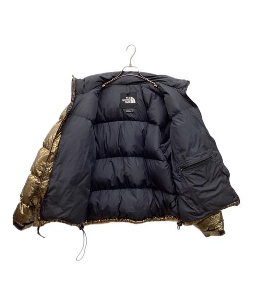 THE NORTH FACE（ザ ノース フェイス）THE NORTH FACE (ザ ノース フェイス) 1996 Retro Nuptse Jacket　レトロヌプシジャケット ブラック×ゴールド サイズ:Mの古着・服飾アイテム