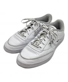 REEBOK（リーボック）の古着「Paperboy x BEAMS Club C 85　ペーパーボーイ × ビームス クラブ シー ハチゴ」｜ホワイト