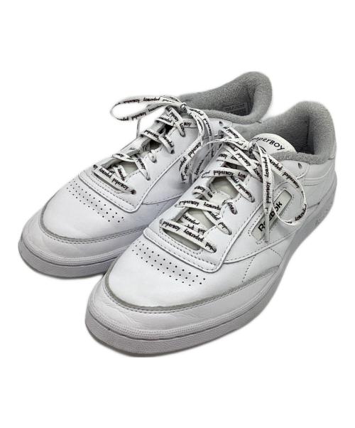 REEBOK（リーボック）REEBOK (リーボック) Paperboy x BEAMS Club C 85　ペーパーボーイ × ビームス クラブ シー ハチゴ ホワイト サイズ:26の古着・服飾アイテム