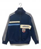 adidasアディダス）の古着「ヴィンテージトレフォイルトラックジャケット」｜ネイビー