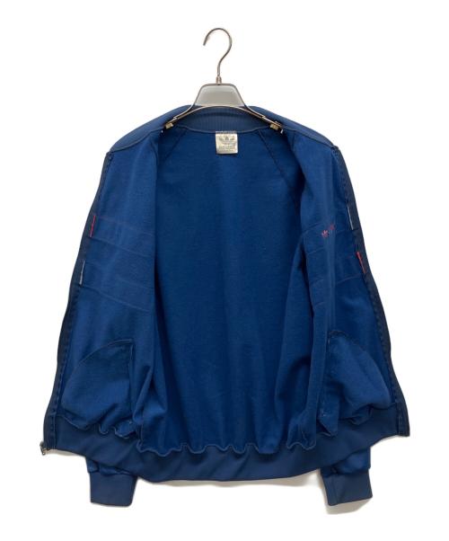 adidas（アディダス）adidas (アディダス) ヴィンテージトレフォイルトラックブルゾン ネイビー サイズ:Mの古着・服飾アイテム