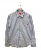 SUPREMEシュプリーム）の古着「BDオックスフォードシャツ　L/S Oxford Shirt」｜スカイブルー