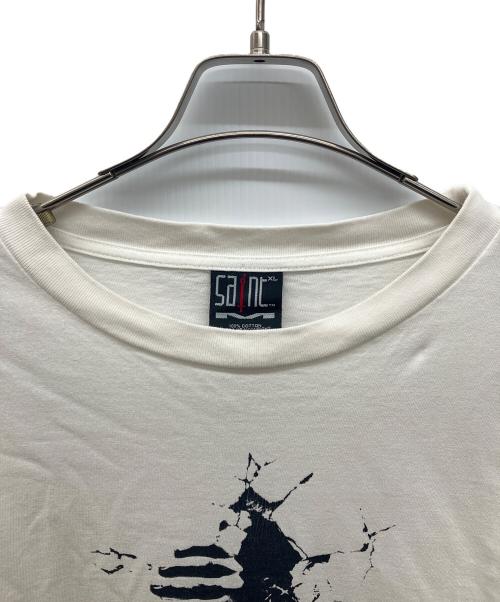 SAINT MICHAEL（セントマイケル）SAINT MICHAEL (セントマイケル) LS TEE SM ロングスリーブTシャツ ホワイト サイズ:XLの古着・服飾アイテム