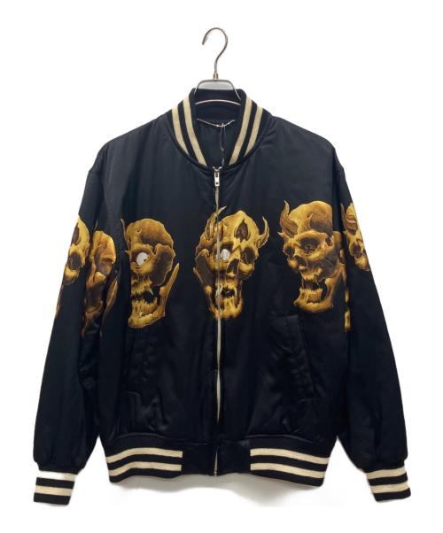 WACKO MARIA（ワコマリア）WACKO MARIA (ワコマリア) 56 TATTOO STUDIO (56 タトゥースタジオ) SKA JACKET スカジャケット ブラック サイズ:Lの古着・服飾アイテム