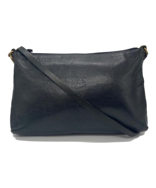 IL BISONTE（イル ビゾンテ）IL BISONTE (イル ビゾンテ) ショルダーバッグ ブラックの古着・服飾アイテム