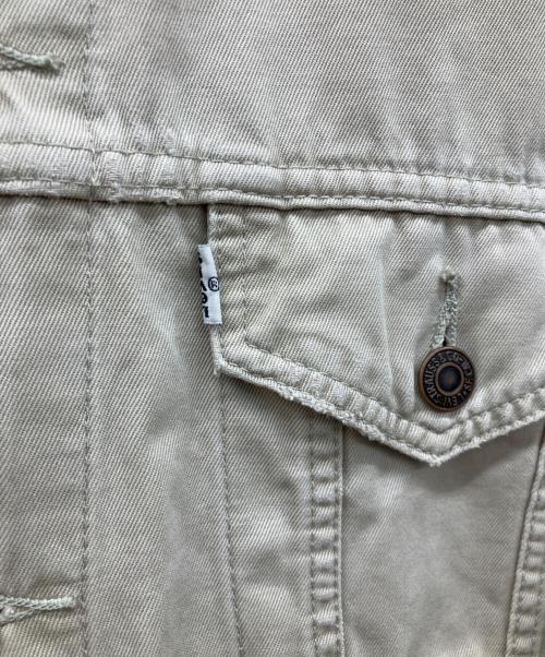 LEVI'S（リーバイス）LEVI'S (リーバイス) 70503 トラッカージャケット デニムジャケット　Gジャン ベージュ サイズ:XLの古着・服飾アイテム