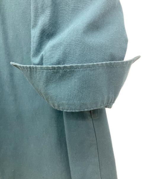 FRED PERRY（フレッドペリー）FRED PERRY (フレッドペリー) フィッシュテール ヘム シャツ ドレス シャツワンピース グリーン サイズ:36の古着・服飾アイテム