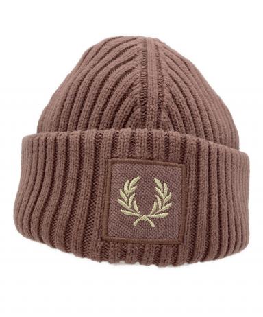 中古・古着通販】FRED PERRY (フレッドペリー) ニット帽 ブラウン