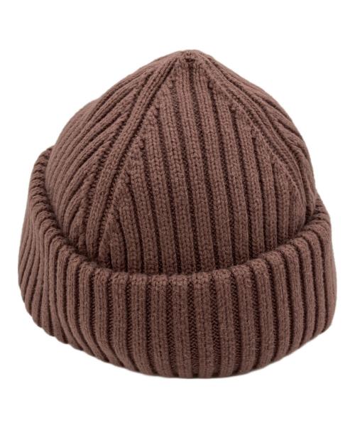 FRED PERRY（フレッドペリー）FRED PERRY (フレッドペリー) ニット帽 ブラウンの古着・服飾アイテム