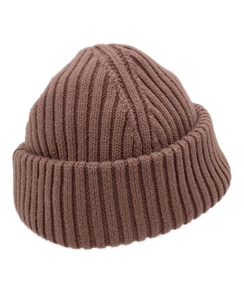 FRED PERRY（フレッドペリー）FRED PERRY (フレッドペリー) ニット帽 ブラウンの古着・服飾アイテム