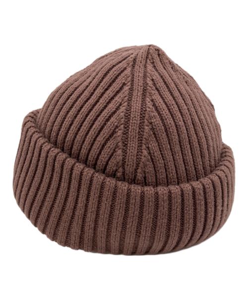 FRED PERRY（フレッドペリー）FRED PERRY (フレッドペリー) ニット帽 ブラウンの古着・服飾アイテム