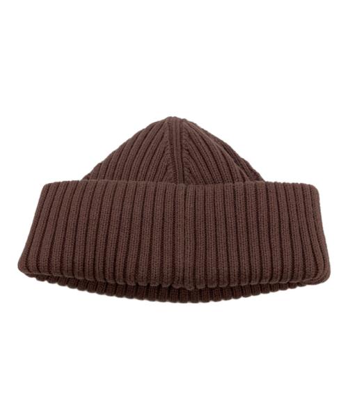 FRED PERRY（フレッドペリー）FRED PERRY (フレッドペリー) ニット帽 ブラウンの古着・服飾アイテム