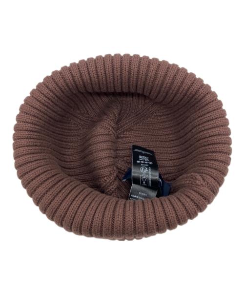 FRED PERRY（フレッドペリー）FRED PERRY (フレッドペリー) ニット帽 ブラウンの古着・服飾アイテム