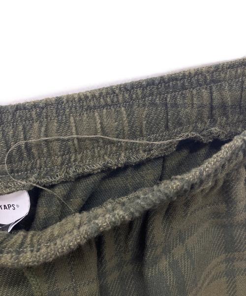 WTAPS（ダブルタップス）WTAPS (ダブルタップス) SEAGULL 01 TROUSERS イージーパンツ グリーン サイズ:X03の古着・服飾アイテム