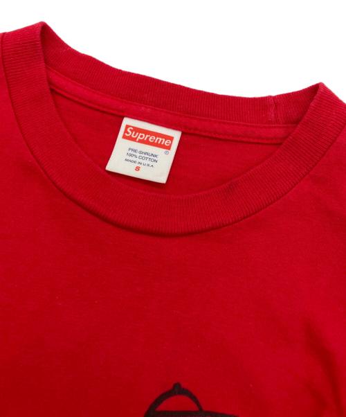 SUPREME（シュプリーム）SUPREME (シュプリーム) Spitfire Cat Tee（（スピットファイア キャッツ　ティー） レッド サイズ:Ｓの古着・服飾アイテム