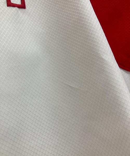 SUPREME（シュプリーム）SUPREME (シュプリーム) LACOSTE LIVE (ラコステライブ) Track Jacket バイカラーナイロンジャケット レッド×ホワイト サイズ:FR48　USｓの古着・服飾アイテム