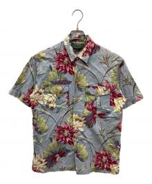 POLO COUNTRY（ポロカントリー）の古着「アロハシャツ」｜ブルー