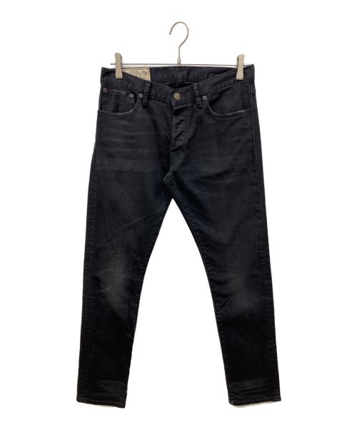 POLO RALPH LAUREN（ポロ・ラルフローレン）POLO RALPH LAUREN (ポロ・ラルフローレン) SULLIVAN SLIM　ブラックデニムパンツ ブラック サイズ:Ｗ30×Ｗ30の古着・服飾アイテム