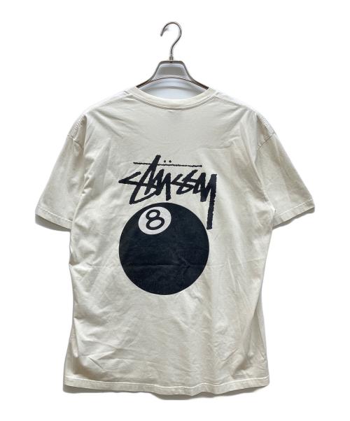 stussy（ステューシー）stussy (ステューシー) バックプリントTシャツ ホワイト サイズ:XLの古着・服飾アイテム