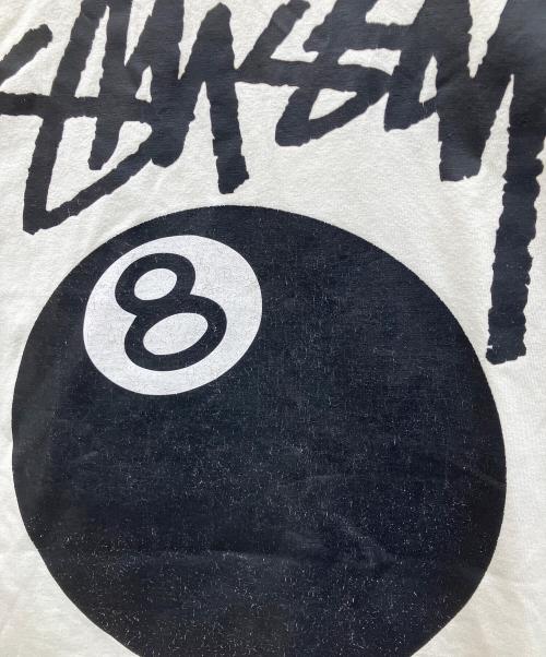 stussy（ステューシー）stussy (ステューシー) バックプリントTシャツ ホワイト サイズ:XLの古着・服飾アイテム