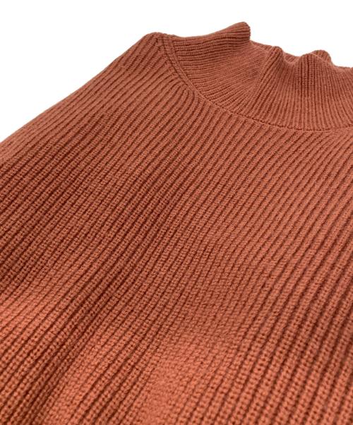 MSGM（エムエスジーエム）MSGM (エムエスジーエム) マルチカラーショート丈ニット ブラウン サイズ:Ｓの古着・服飾アイテム