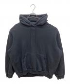 MSGMエムエスジーエム）の古着「ロゴフーディー　プルオーバースウェットパーカー」｜ブラック