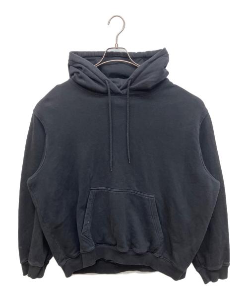 MSGM（エムエスジーエム）MSGM (エムエスジーエム) ロゴフーディー　プルオーバースウェットパーカー ブラック サイズ:Lの古着・服飾アイテム