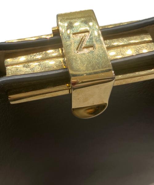 ZANCHETTI（ザンケッティー）ZANCHETTI (ザンケッティー) トートバッグ AMLETO HOBO アムレット ホーボー　ハンドバッグ レザー ブラックの古着・服飾アイテム