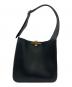 ZANCHETTI（ザンケッティー）の古着「トートバッグ AMLETO HOBO アムレット ホーボー　ハンドバッグ レザー」｜ブラック