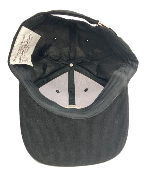 GOOD GRIEF!（グッドグリーフ）GOOD GRIEF! (グッドグリーフ) CORDUROY PCH CAP　コーデュロイキャップ ブラックの古着・服飾アイテム
