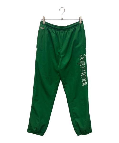 SUPREME（シュプリーム）Supreme (シュプリーム) LACOSTE (ラコステ) トラックパンツ グリーン サイズ:Ｓの古着・服飾アイテム