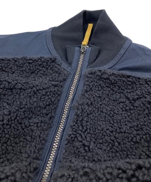 G-STAR RAW（ジースターロゥ）G-STAR RAW (ジースターロゥ) Teddy Bomber Zip Through Sweater ネイビー サイズ:Ｓの古着・服飾アイテム