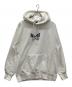 SAPEur（サプール）の古着「グラフィックプリントフーディ」｜ホワイト